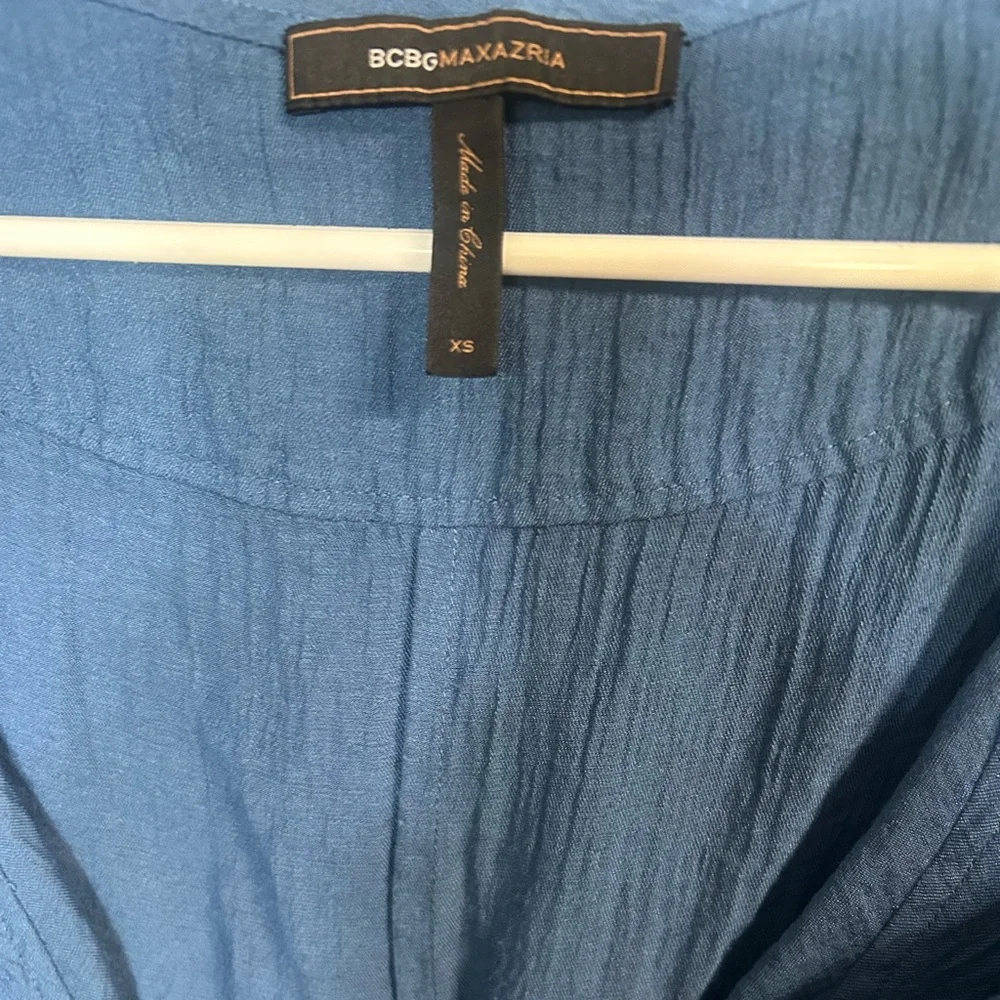 BCBGMaxAzria Blue Dress